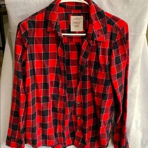 SO Perfect Shirt, Plaid button down